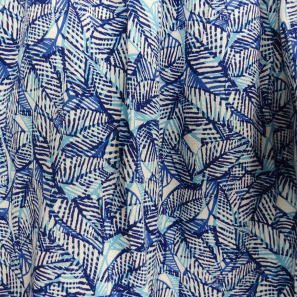 Gap Skirt Size Medium Multi Color Blue Pull On - Picture 3 of 4